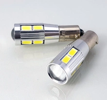 2x H21W 8x SMD-5630 + High-Power Samochodowa Żarówka LED CanBus BIAŁA 2szt