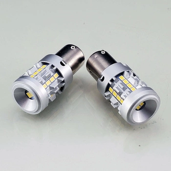 P21W BA15S SMD-3020 100% CanBus BIAŁE Żarówki Samochodowe LED 2szt