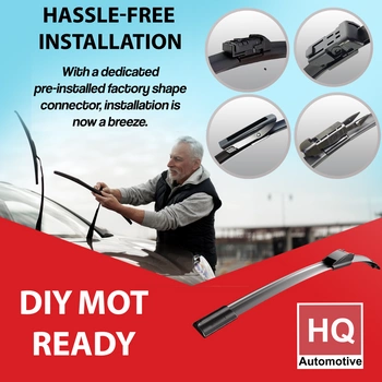 Wycieraczki Samochodowe do AUDI SQ8 e-tron SUV (2022 i nowsze) Zestaw przedni 650mm + 500mm