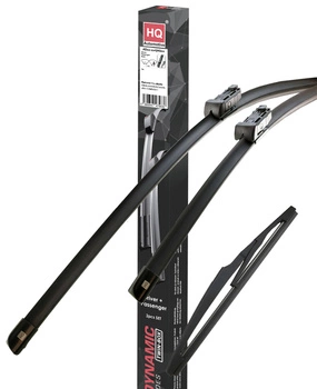 Wycieraczki do KIA Pro Ceed Hatchback (2008-2009) Zestaw piór przód i tył HQ Automotive 