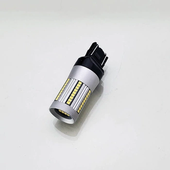 HQ Automotive Żarówki Samochodowe LED 2x W21/5W 66 SMD-2016 100% CanBus WHITE