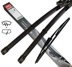 Wycieraczki do Citroena C5 Sedan (2004-2008) Zestaw piór przód i tył HQ Automotive