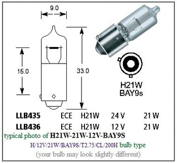 2x H21W 27xSMD-4014 12V 24V Samochodowa Żarówka LED CanBus BIAŁA 2szt