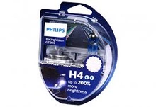 H4 12V 60/55W P43t RacingVision GT200 2st. Philips
