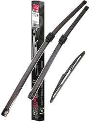 Wycieraczki do Mercedesa EQB-Class Crossover (2021 i nowsze) Zestaw piór przód i tył HQ Automotive