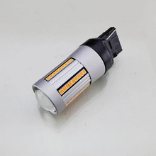HQ Automotive Żarówki Samochodowe Kierunkowskazów LED 2x WY21W 66 SMD-2016 100% CanBus ŻÓŁTA