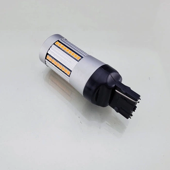 HQ Automotive Żarówki Samochodowe Kierunkowskazów LED 2x WY21W 66 SMD-2016 100% CanBus ŻÓŁTA