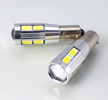 2x H21W 8x SMD-5630 + High-Power Samochodowa Żarówka LED CanBus BIAŁA 2szt