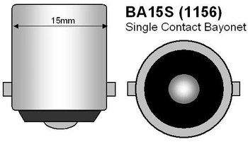 HQ Automotive Żarówki Samochodowe LED 2x P21W (BA15S) 66 SMD-2016 100% CanBus BIAŁA