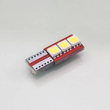 Żarówka Diodowa LED 12V 3x SMD-5050 W5W T10 CanBus Biała 2szt