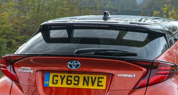 Ramię tylknej Pióra wycieraczek do TOYOTY C-HR 2016-wzwyż + pióro HQ Automotive