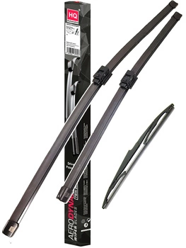 Wycieraczki do Mercedesa CLA Klasy C118 2019-teraz Pióra Przód i Tył 3szt HQ Automotive
