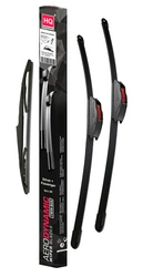 Pióra wycieraczek HQ Automotive pasujące do LAND ROVER Defender 4X4 (1990-2012) Zestaw przód i tył AD61-611|HQ13B